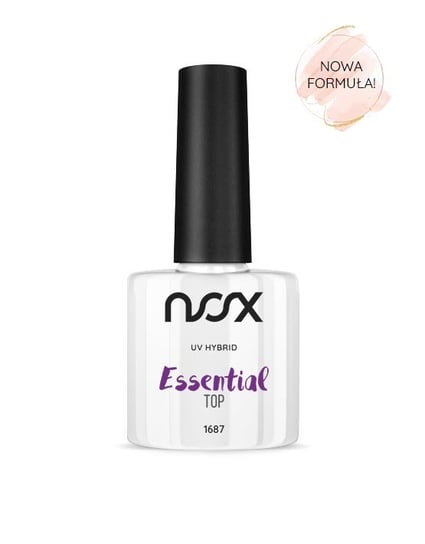 Nox, Essential, top do lakierów hybrydowych 1687, 7 ml NOX