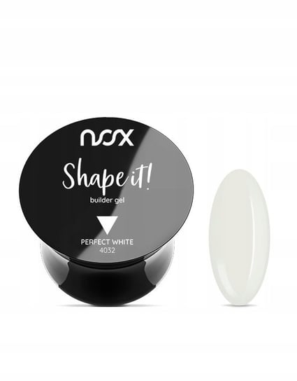 NOX, Shape It, Żel budujący Perfect White, 30 g NOX