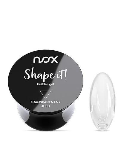 Nox, Shape It, Żel Budujący Transparentny, 15 G NOX