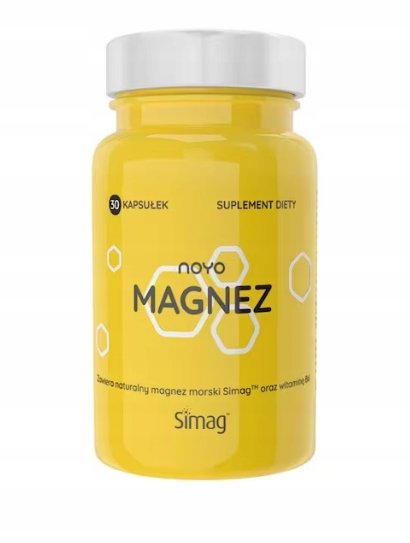 Noyo, Magnez Naturalne Źródło Magnezu, Suplement diety, 30 kaps. Inna marka