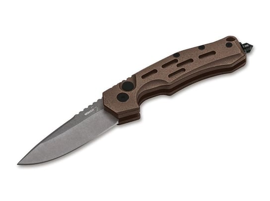 Nóż Boker Plus Thunder Storm Auto Coyote AUS8 Brązowy Boker