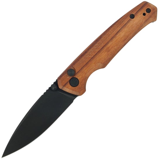 Nóż CIVIVI Altus Cuibourtia Wood, Black Stonewashed (C20076-3) Civivi Knife by WE Knife