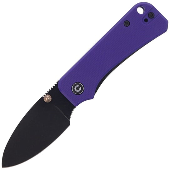 Nóż CIVIVI Baby Banter Purple G10, Black Stonewashed by Ben Petersen (C19068S-4) Civivi Knife by WE Knife