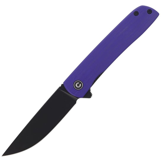 Nóż CIVIVI Bo Purple G10, Black Stonewashed by Brad Zinker (C20009B-5) Civivi Knife by WE Knife