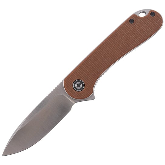 Nóż CIVIVI Elementum Flipper Brown Micarta, Satin Finish (C907M) Civivi Knife by WE Knife