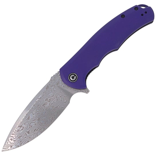 Nóż Civivi Praxis Purple G10, Damascus (C803DS-2) Civivi Knife by WE Knife