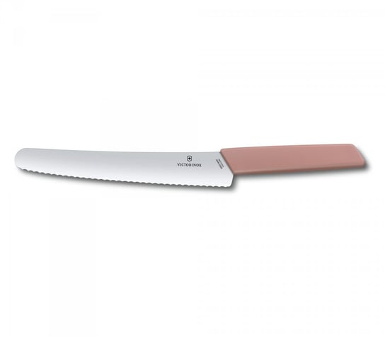Nóż do chleba i ciast, ostrze ząbkowane, 22 cm, różowy Victorinox  6.9076.22W5B Victorinox