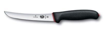 Nóż do trybowania Fibrox Dual Grip, ostrze zakrzywione, gładkie, 15 cm 5.6503.15D Victorinox Victorinox