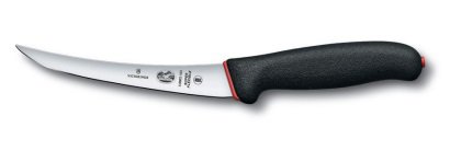 Nóż do trybowania Fibrox Dual Grip, ostrze zakrzywione, zwężane, super elastyczne, 15 cm 5.6663.15D Victorinox Victorinox
