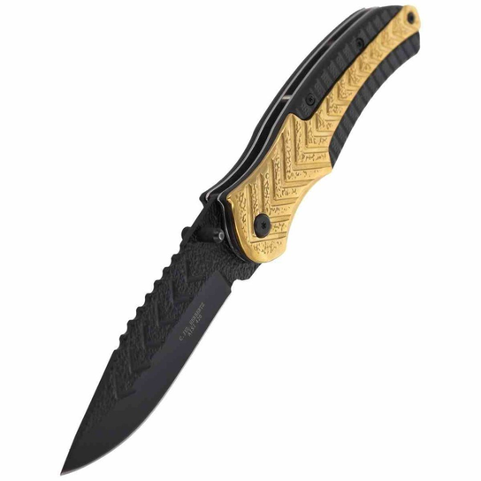 Marka Drop Nóż Herbertz Solingen Hit Black-Gold Drop Point Fo - Inna marka | Sport ...