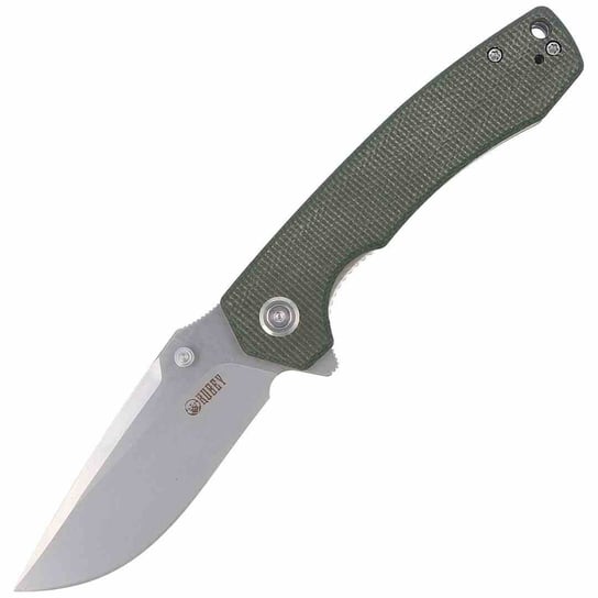 Nóż Kubey Knife Green Micarta, Bead Blasted D2 (KU Inna marka