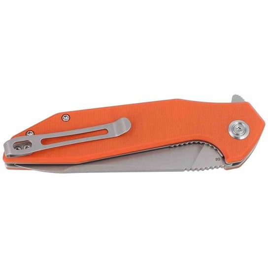 Nóż Kubey Knife Nova Orange G10, Bead Blasted D2 ( Inna marka