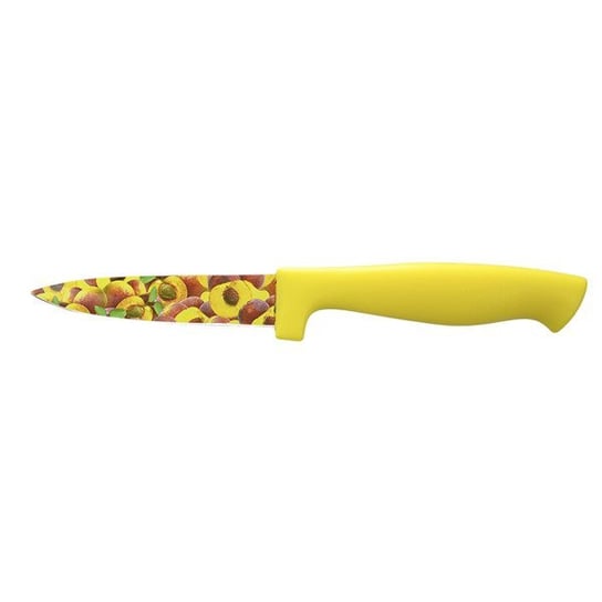 Nóż kuchenny do obierania owoc 8,9 cm żółty STALMAN