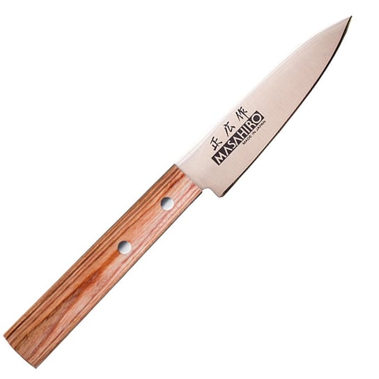Nóż Masahiro Sankei Paring 90mm brązowy [35924] Masahiro