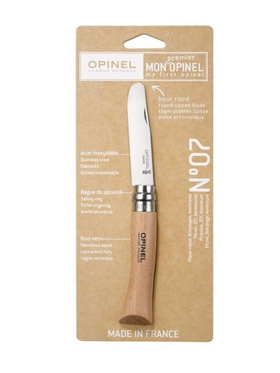 Nóż My First Opinel No 07 Natural Opinel