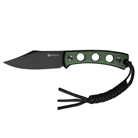 Nóż o stałej klindze Sencut Waxahachie SA11C green micarta Sencut by We Knife
