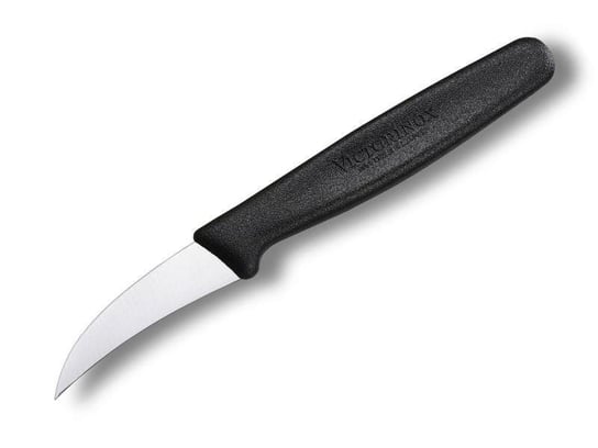 Nóż obierak VICTORINOX, czarny, 6 cm Victorinox