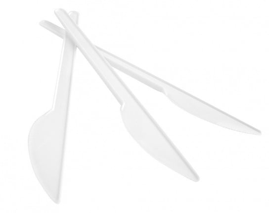 Nóż Plastikowy Office Products, 17Cm, 100Szt., Biały Office Products