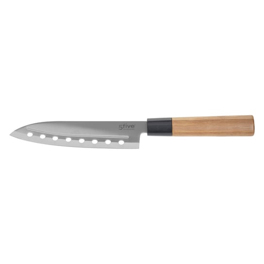 Nóż santoku z bambusową rączką 5five Simple Smart