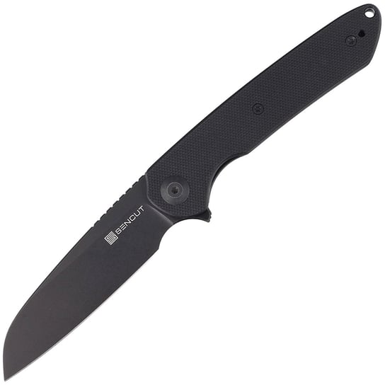 Nóż Sencut Kyril Black G10, Black Stonewashed 9Cr18MoV by Ferrum Forge Knife Works (S22001-1) Sencut by We Knife