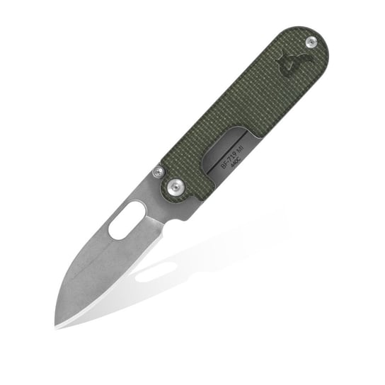 Nóż składany Black FOX Bean Gen2 BF-719 MI Green Micarta by Serge Panchenko FOX Knives