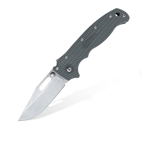 Nóż składany Demko Knives AD20.5 Clip Point AUS10A Shark Lock Gray Grivory Szary Inny producent