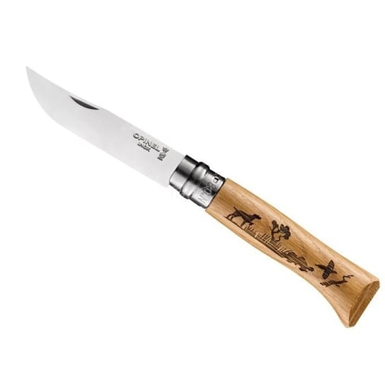 Nóż Składany Opinel No 08 Inox Animalia Dog Opinel