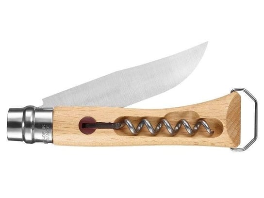 Nóż Składany Opinel No 10 Inox z korkociągiem i otwieraczem Opinel