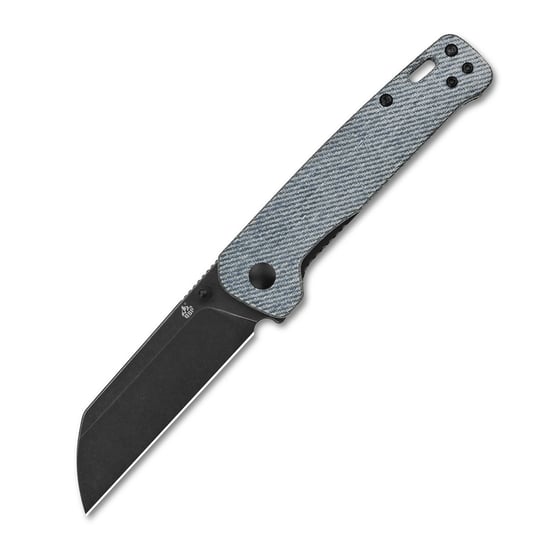 Nóż składany QSP Knife Penguin QS130-B2 Black Stonewashed D2 Jeans Micarta [Denim] Inny producent