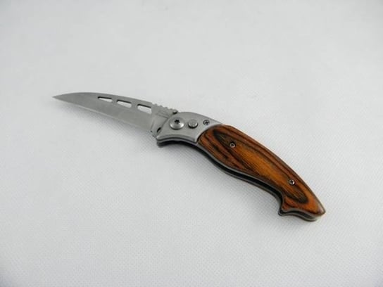 Nóż składany z drewnianymi zdobieniami - 20,5 cm Ebatt