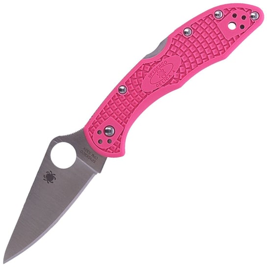Nóż Spyderco Delica 4 FRN Pink Plain (C11FPPNS30V) Spyderco