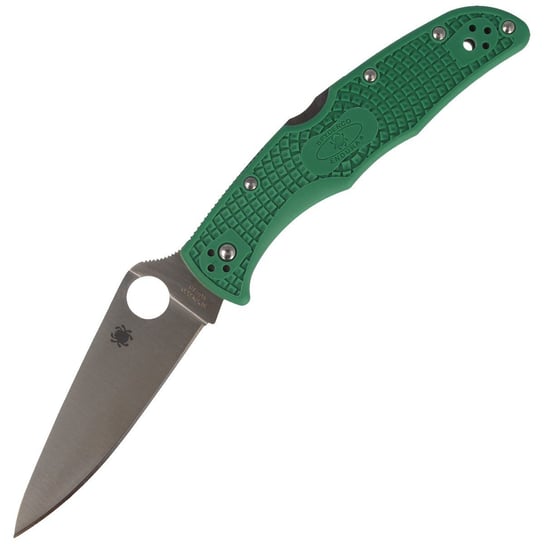 Nóż Spyderco Endura 4 FRN Green Flat Ground Plain (C10FPGR) Spyderco