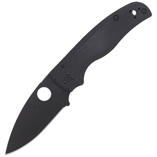 Nóż Spyderco Shaman G-10 Black / Black Blade Plain (C229GPBK) Spyderco