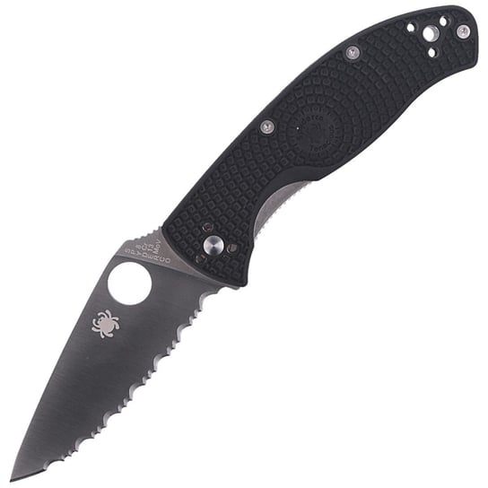 Nóż Spyderco Tenacious FRN Black Spyder (C122SBK) Spyderco