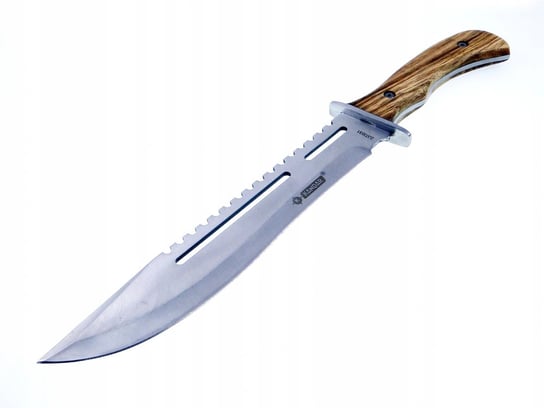 Nóż taktyczny duży z drewnianą rękojeścią 40,5 cm Kandar Kandar