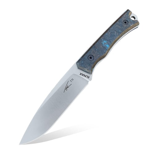 Nóż TFK - Tanev Family Knives T11 Dark Matter Blue | Elmax | Fat Carbon Inny producent