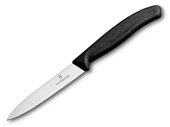 Nóż Victorinox do jarzyn, gładki, 10 cm, czarny Victorinox