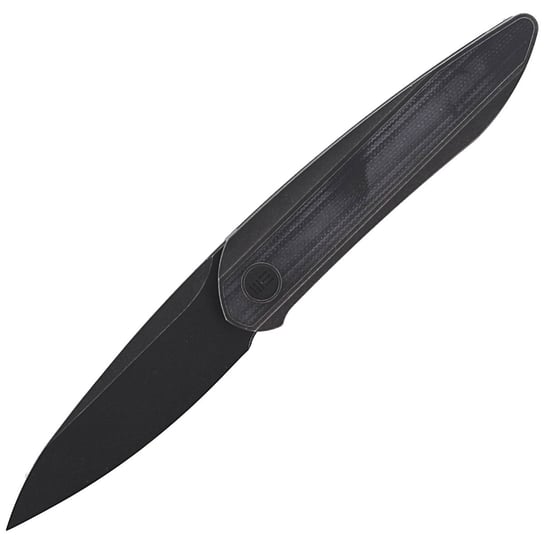 Nóż WE Knife Black Void Opus Black Titanium / Black G10, Black Stonewashed CPM 20CV by Justin Lundquist (2010D) WE Knife