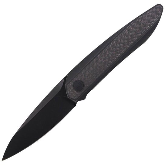 Nóż WE Knife Black Void Opus Black Titanium / Carbon Fiber, Black Stonewashed CPM 20CV by Justin Lundquist (2010V-1) WE Knife