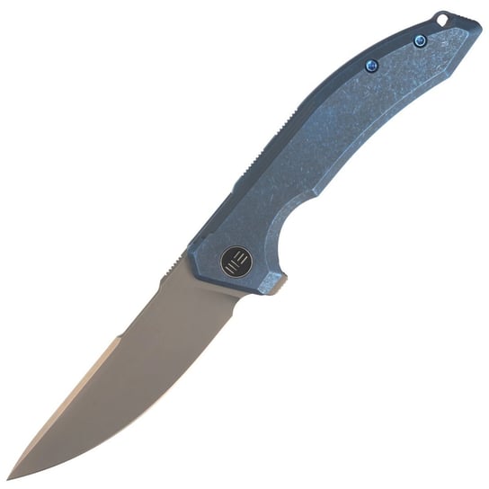 Nóż WE Knife Quixotic Blue Titanium, Silver Bead Blasted CPM 20CV (WE21016-3) WE Knife