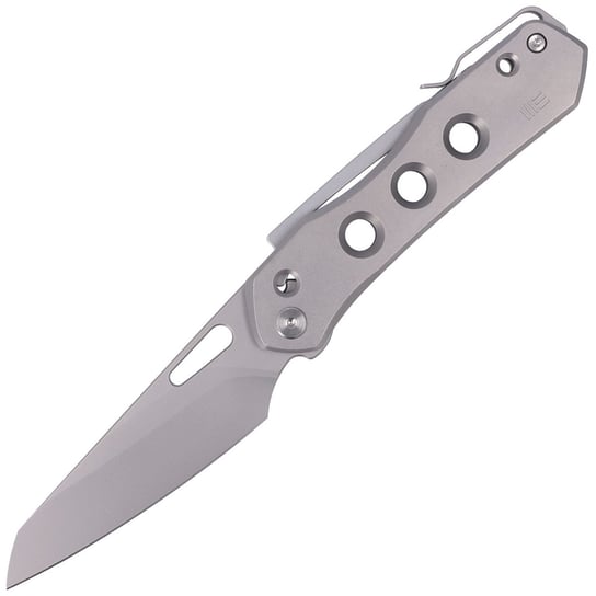 Nóż WE Knife Vision R Gray Titanium, Silver Bead Blasted CPM 20CV by Snecx Tan (WE21031-1) WE Knife