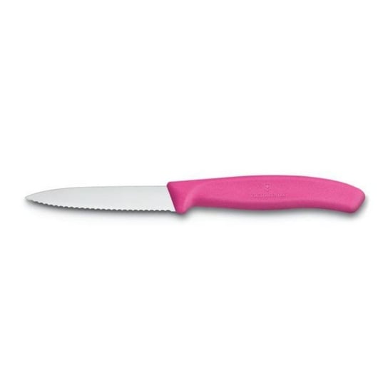 Nóż ząbkowany do warzyw i owoców 8 cm Swiss Classic Victorinox - różowy Victorinox