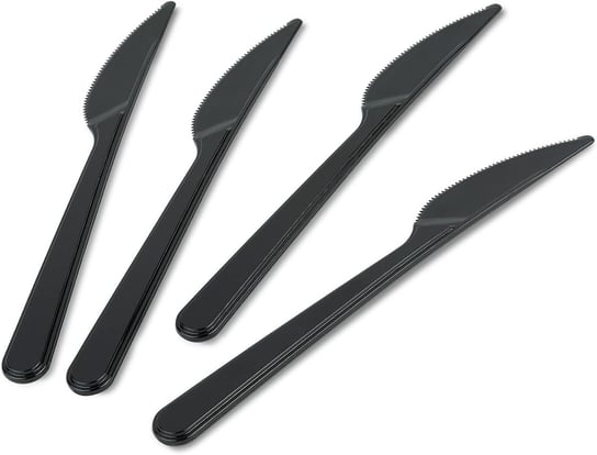Noże plastikowe do obiadu Jednorazowe 100 szt Inna marka