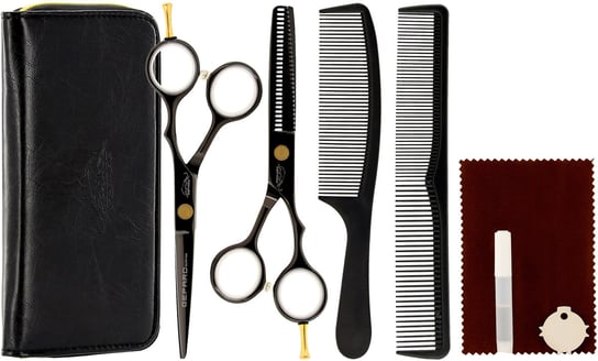 Nożyczki degażówki fryzjerskie strzyżenia włosów Gepard