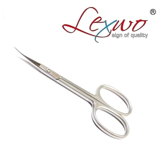 Nożyczki do skórek i paznokci LEXWO ze stali chirurgicznej model 505 silver Lexwo