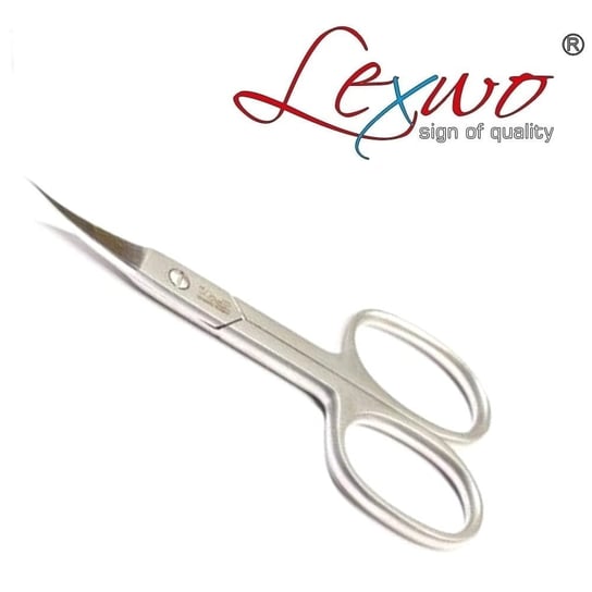 Nożyczki do skórek i paznokci LEXWO ze stali chirurgicznej model 506 silver Lexwo