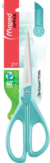 Nożyczki ekologiczne, Essentials Green Pastel, 21 cm Maped