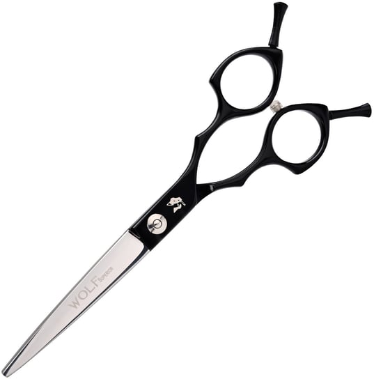 Nożyczki Fryzjerskie Groomerskie 6,5 Proste Black Calissimo