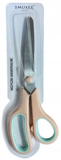 Nożyczki SMUKEE Nożyczki UNIWERSALNE biurowe 21 cm kolor ŁOSOSIOWO-MIĘTOWE SMUKEE