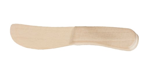 NOŻYK nóż drewniany do masła NATURALNY EKOLOGICZNY PEEWIT